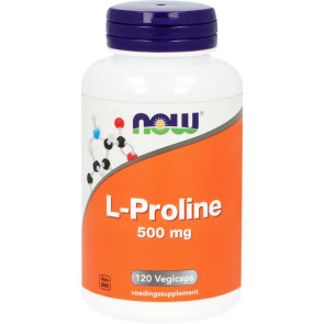 L-Proline 500 mg van NOW : 120 vcaps