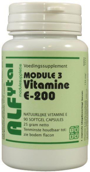 Vitamine E-200 van Alfytal (90 capsules)