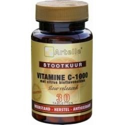 Vitamine C 1000mg/200mg bioflavonoiden stootkuur Artelle (30 tabletten)