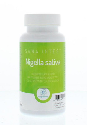 Zwarte komijn nigella sativa capsules van Sana Intest : 90 capsules