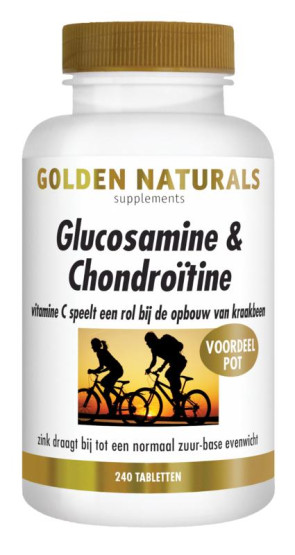 Glucosamine Plus van Golden Naturals (240 tabletten)