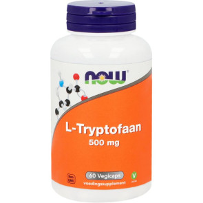 L-Tryptofaan 500 mg van NOW : 60 softgels