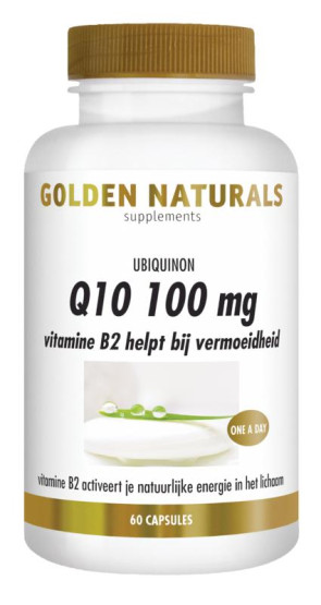 Q10 100 mg van Golden Naturals (60 softgels)