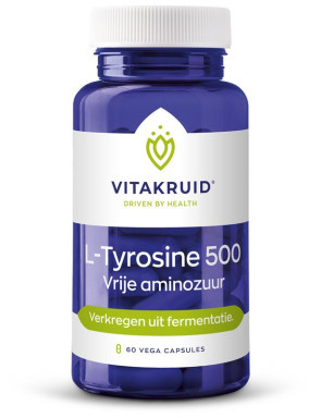 L-Tyrosine 500 van Vitakruid : 60 vcaps
