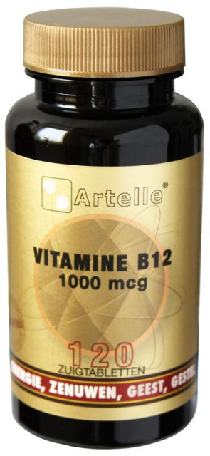 Vitamine B12 1000 mcg  Artelle (120 zuigtabletten)