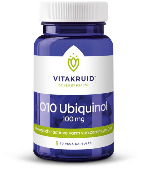Q10 Ubiquinol 100 mg van Vitakruid : 60 vcaps