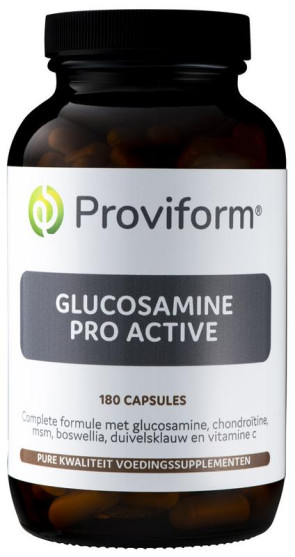 Glucosamine pro active van Proviform : 180 capsules