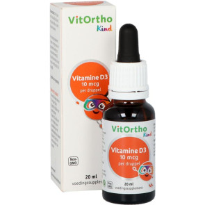 Vitamine D3 10 mcg (Kind) van Vitortho 