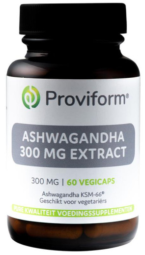 Ashwagandha 300 mg KSM-66 van Proviform : 60 vcaps