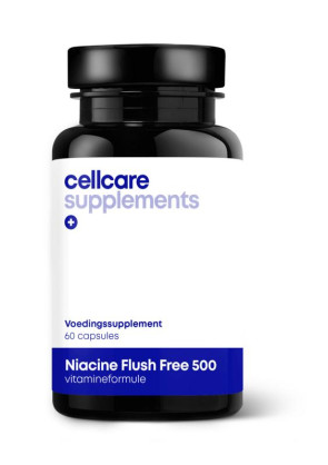 Niacine flush free 500 van Cellcare (60 vcaps)