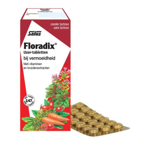 Floradix ijzer tabletten van Salus (147 tabletten)