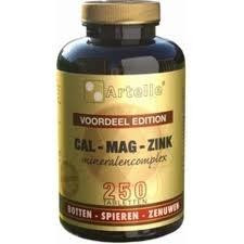 Cal/mag/zink van Artelle (250 tabletten)