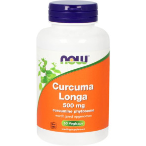 Curcuma longa bio-curcumine phytosome van NOW : 60 vcaps