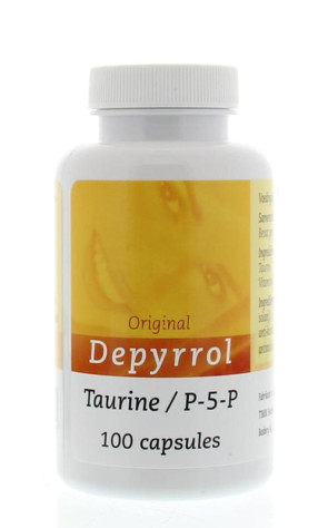 Taurine P5P 5 mg van Depyrrol : 100 capsules