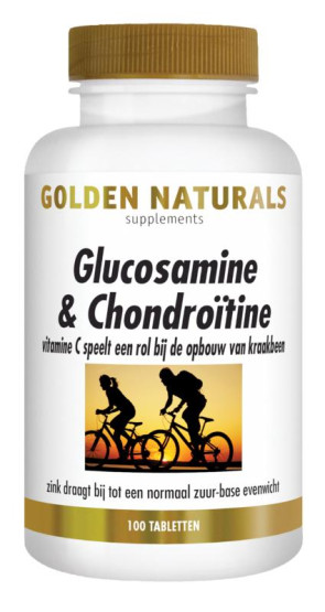 Glucosamine plus van Golden Naturals (100 tabletten)
