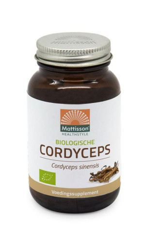 Biologische Cordyceps 525mg van Mattisson : 60 capsules