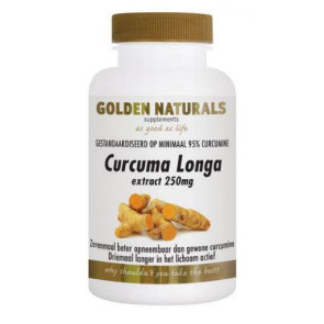 Curcuma longa van Golden Naturals (60 capsules)
