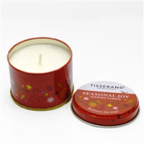 Seasonal joy scented candle van Tisserand : 100 gram