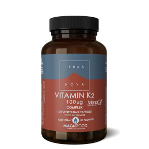 Vitamine K2 complex 100 mcg van Terranova (100 vcaps)