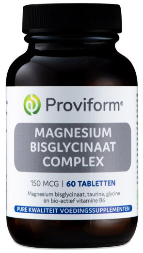 Magnesium bisglycinaat complex 150mg van Proviform : 60 tabletten
