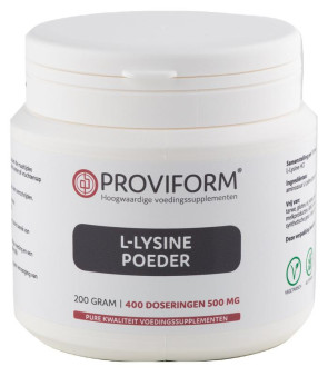L-Lysinepoeder van Proviform : 200 gram