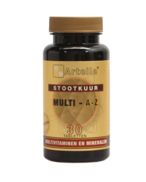 Multivitamine A/Z stootkuur van Artelle (30 tabletten)