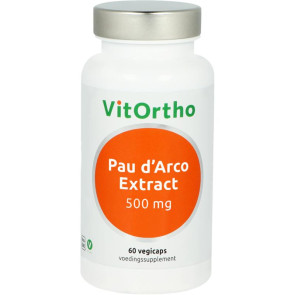 Pau d' arco extract 500 mg van Vitortho