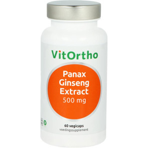Panax ginseng extract 500 mg van Vitortho