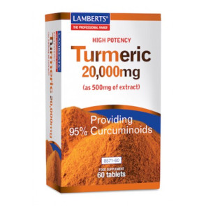 Curcuma 20.000mg (turmeric) :60 tabletten