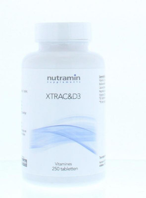 Xtra C & D3 van Nutramin : 250 tabletten