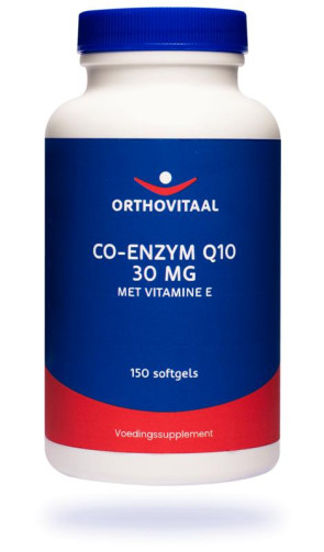 Co-enzym Q10 30 mg met Vitamine E van Orthovitaal : 150 softgels
