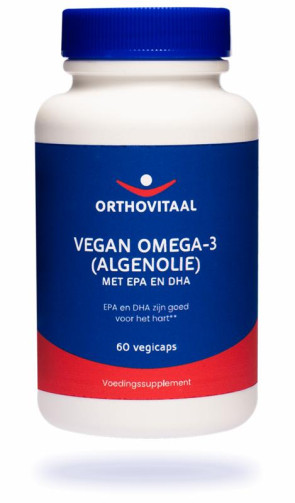 vegan omega 3 algenolie van Orthovitaal :