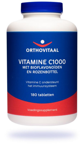 Vitamine C 1000 van Orthovitaal : 180 tabletten