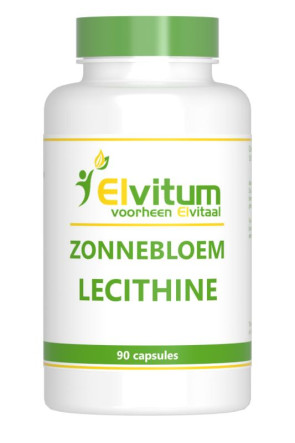 Zonnebloem lecithine van Elvitaal : 90 capsules