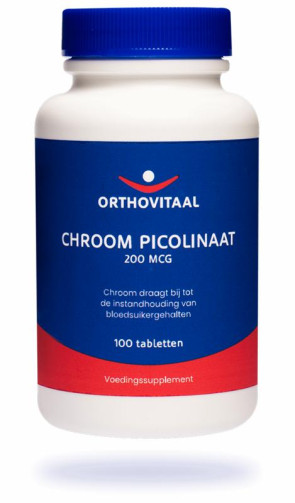 Chroom picolinaat van Orthovitaal : 100 tabletten