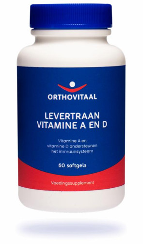 levertraan vitamine a en d van Orthovitaal :