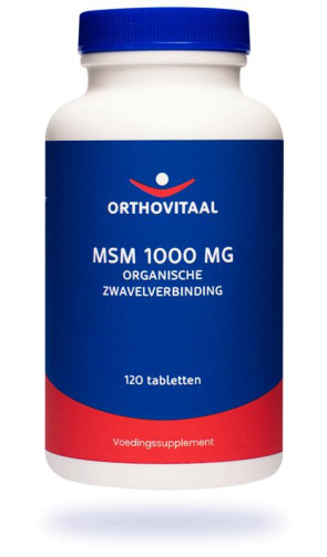 MSM 1000 mg van Orthovitaal : 120 tabletten