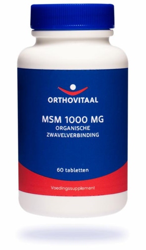 MSM 1000 mg van Orthovitaal : 60 tabletten
