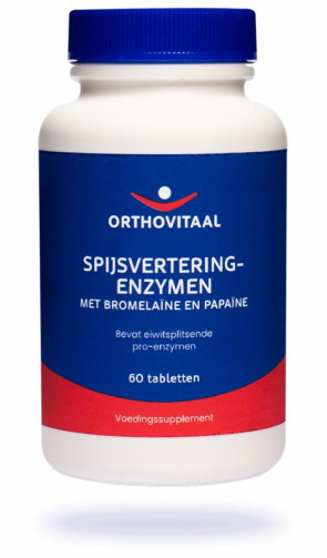 Spijsverteringsenzymen van Orthovitaal : 60 tabletten