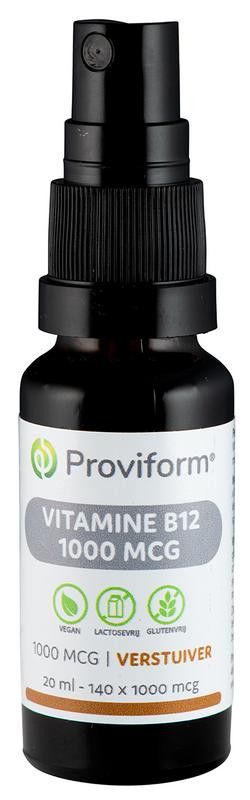 Vitamine B12 1000 mcg verstuiver Proviform : 20 ml