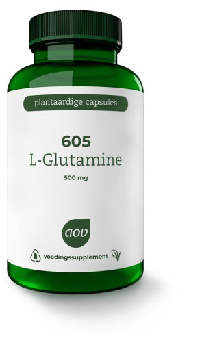 AOV 605 l glutamine 500mg : 90 vegetarische capsules