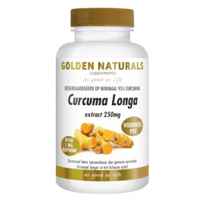 Curcuma longa van Golden Naturals (180 capsules)
