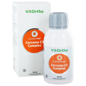 Curcuma C3 complex liposomaal van Vitortho : 100 ml