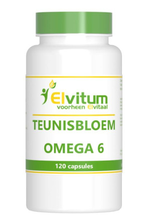 Teunisbloem olie omega 6 van Elvitaal : 120 capsules