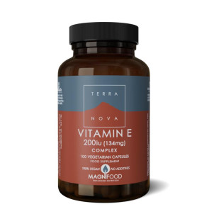 Vitamine E 200IU complex van Terranova  (100 caps.)