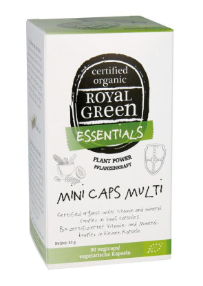 Mini caps multi van Royal Green : 90 vcaps