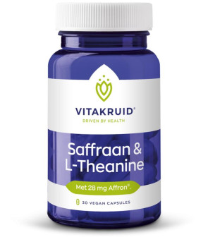 Saffraan & suntheanine® van Vitakruid : 30 vcaps