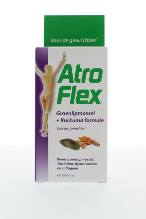 Groenlipmossel & kurkuma van Atroflex (60 tabletten)