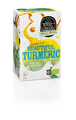 Beautiful turmeric bio van Royal Green : 16 zakjes