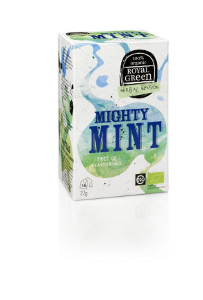 Mighty mint bio van Royal Green : 16 zakjes